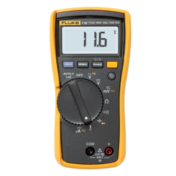 FLUKE DIGITAL HVAC MULTIMETER 116