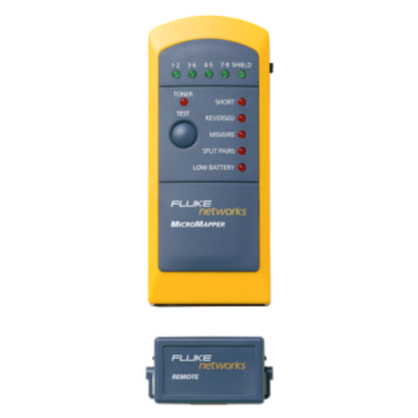 FLUKE NETWORKS MICROMAPPER™ WIREMAP TESTER MT-8200-49A - Techno Instruments