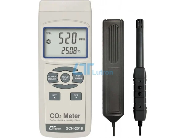 LUTRON CO2 and humidity meter GCH-2018