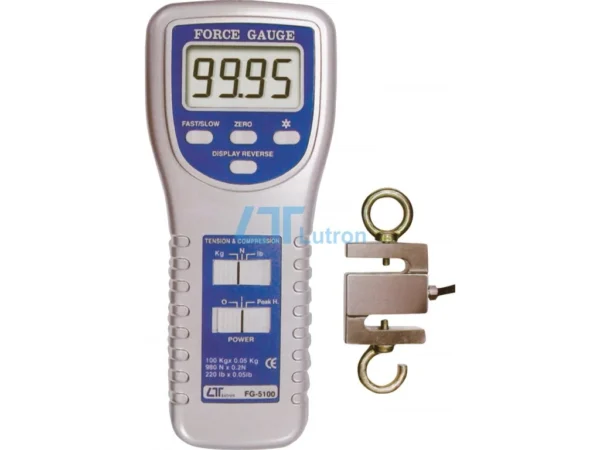Force gauge LUTRON FG-5100 - Range 100 kg / 980 N / 220 lb