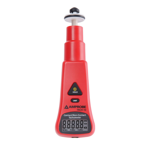Amprobe TACH-10 Contact and Non-Contact Tachometer