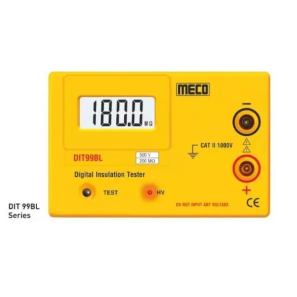 Meco DIT99BL-D 0-200 MΩ Digital Insulation Tester