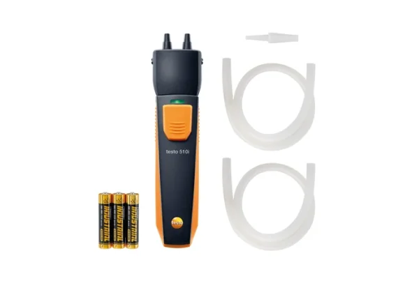 Testo 510i - differential pressure measuring instrument with smartphone operation